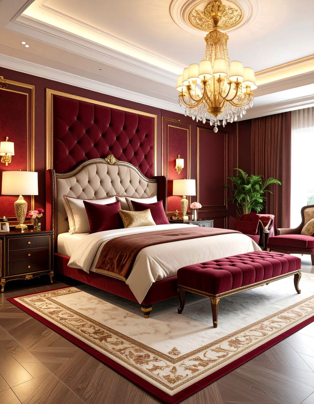Maximalist Luxury Large Bedroom Design - 20 Large Bedroom Design Ideas