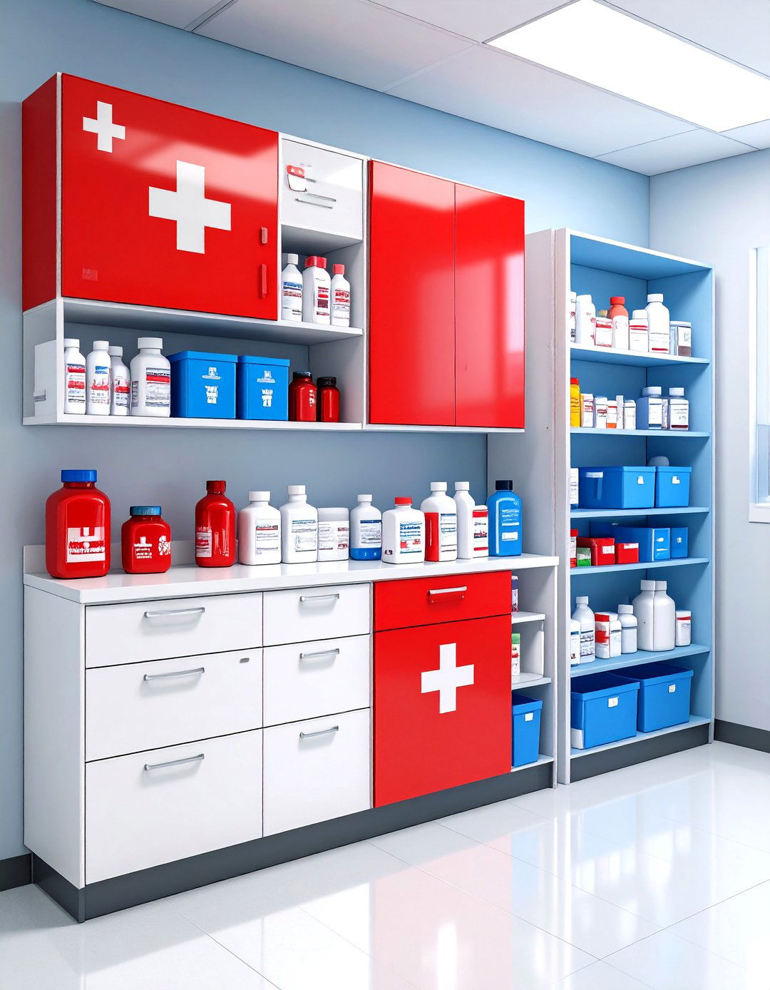 Medicine Storage First Aid Station - 20 Medicine Storage Ideas