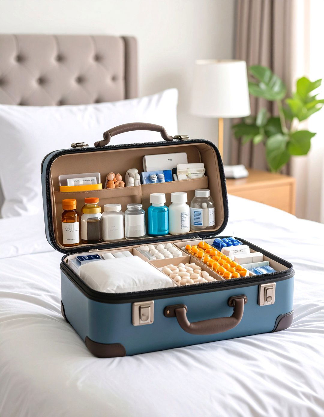 Medicine Storage Portable Travel Kit - 20 Medicine Storage Ideas