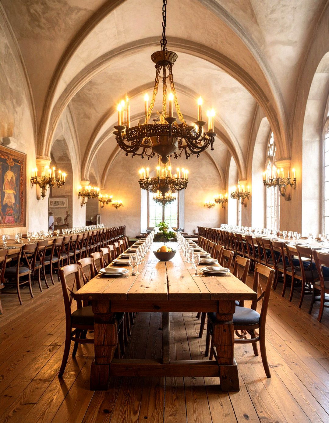 Medieval Dining Hall Banquet Home Decor - 20 Medieval Home Decor Ideas
