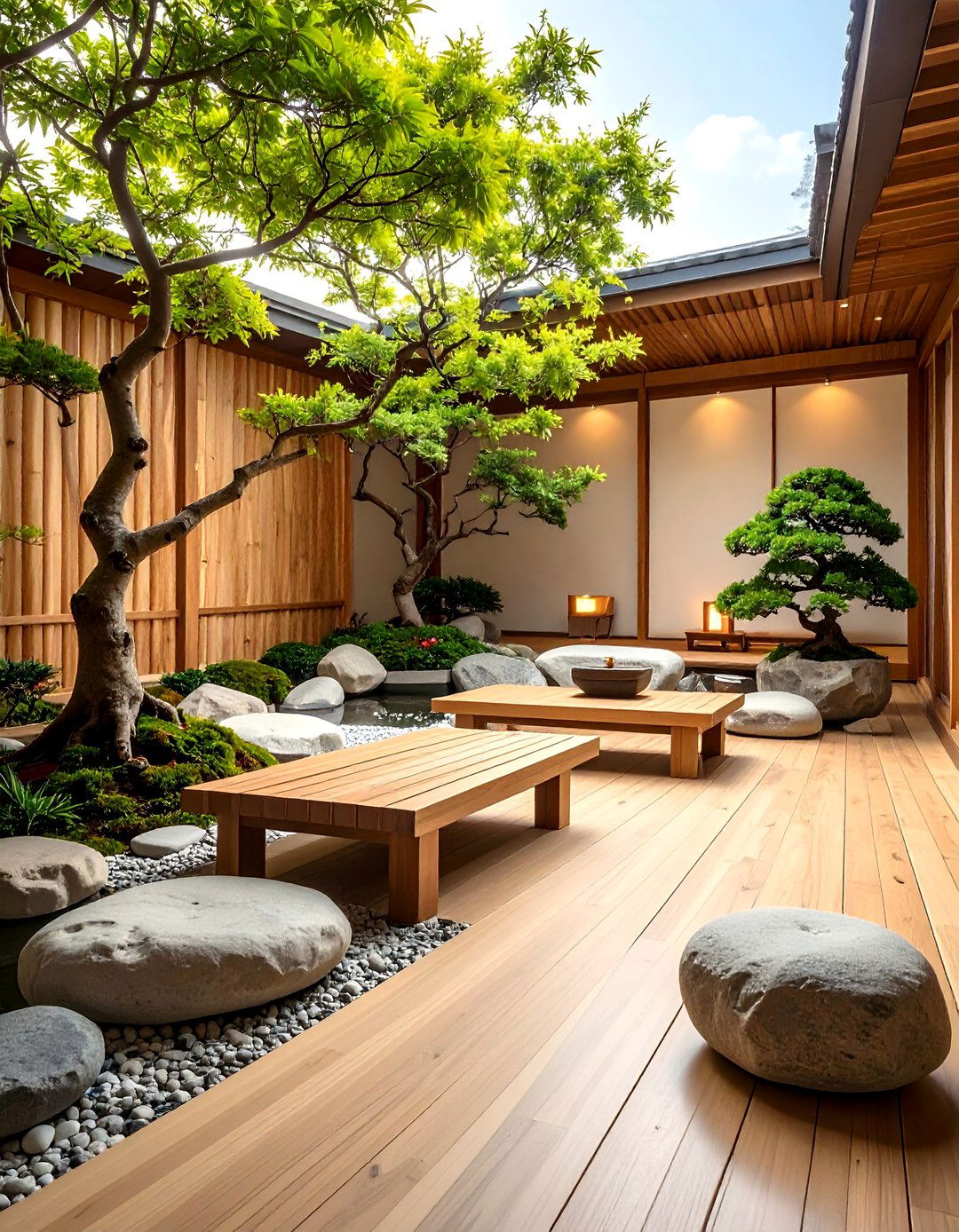 Meditation Corner Bonsai Garden - 20 Bonsai Garden Ideas
