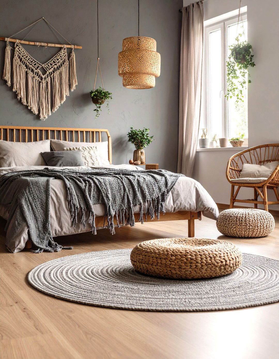 Meditation Nook and Dream Journal Corner in the Grey Boho Bedroom - 20 Grey Boho Bedroom Ideas