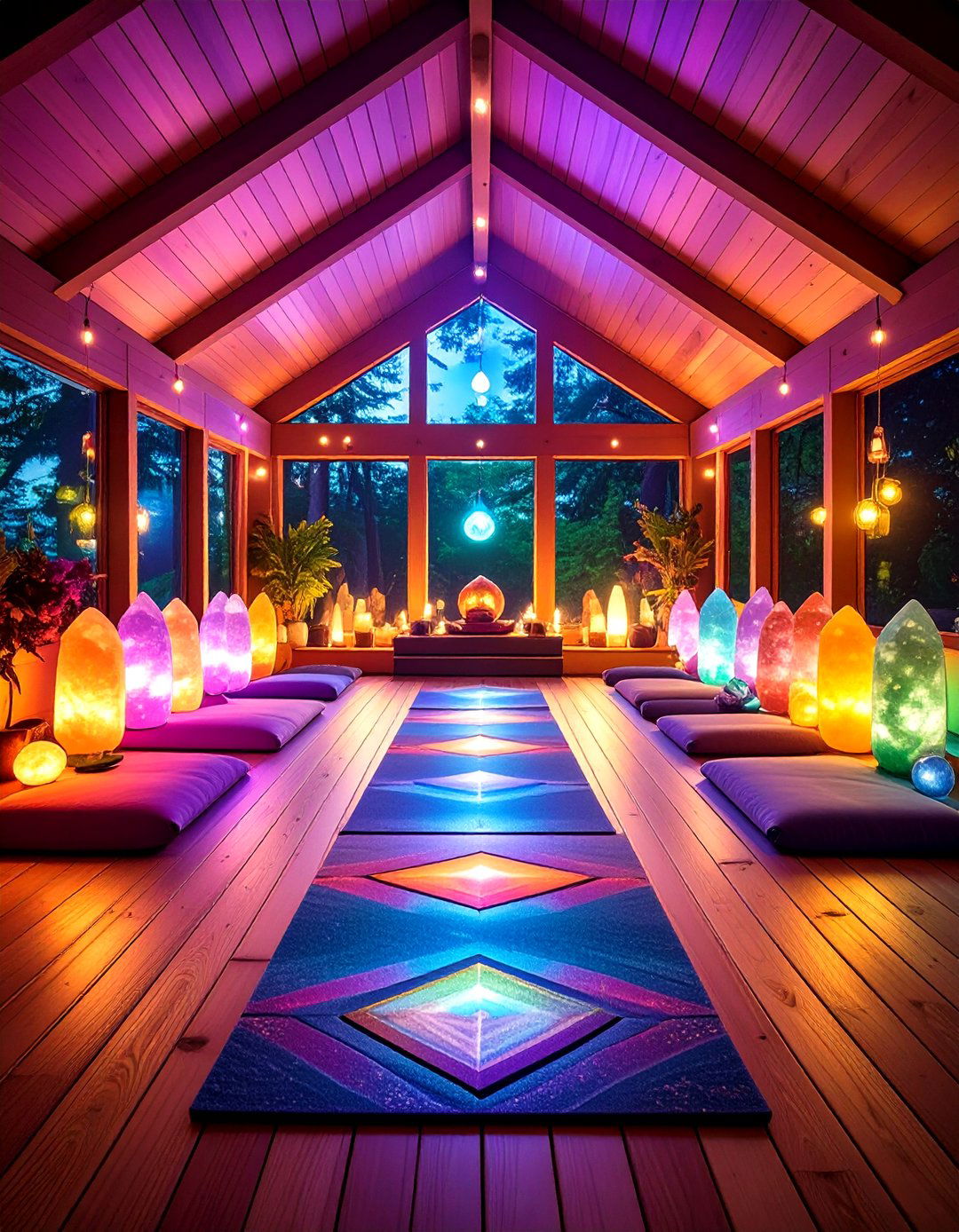 Meditation and Yoga Sanctuary - 20 She Shed Interior Ideas
