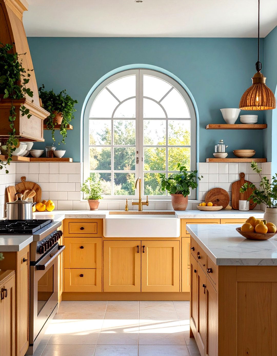 Mediterranean Arched Kitchen Window Over Sink - 20 Kitchen Window Ideas Over Sink