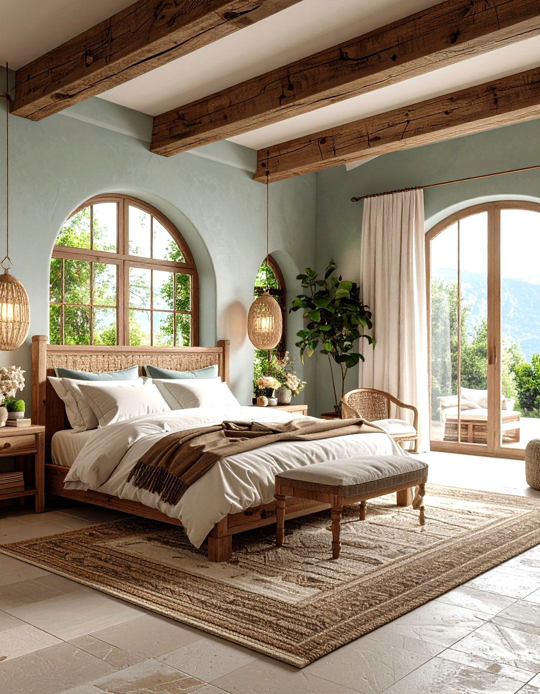 Mediterranean Bedroom Architectural Elements - 20 Mediterranean Bedroom Ideas