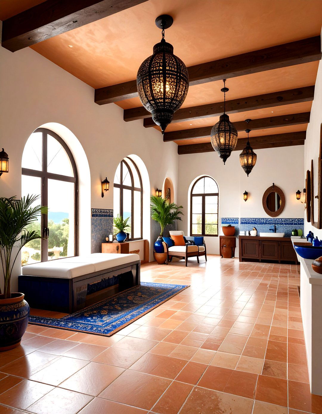 Mediterranean Lash Room - 20 Lash Room Ideas