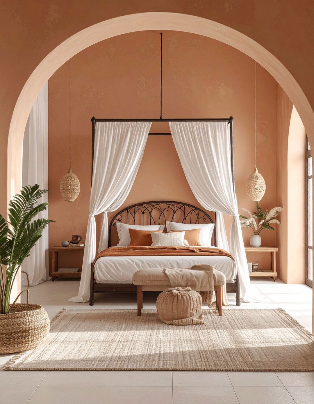 Mediterranean Oasis Relaxing Bedroom - 20 Relaxing Bedroom Ideas