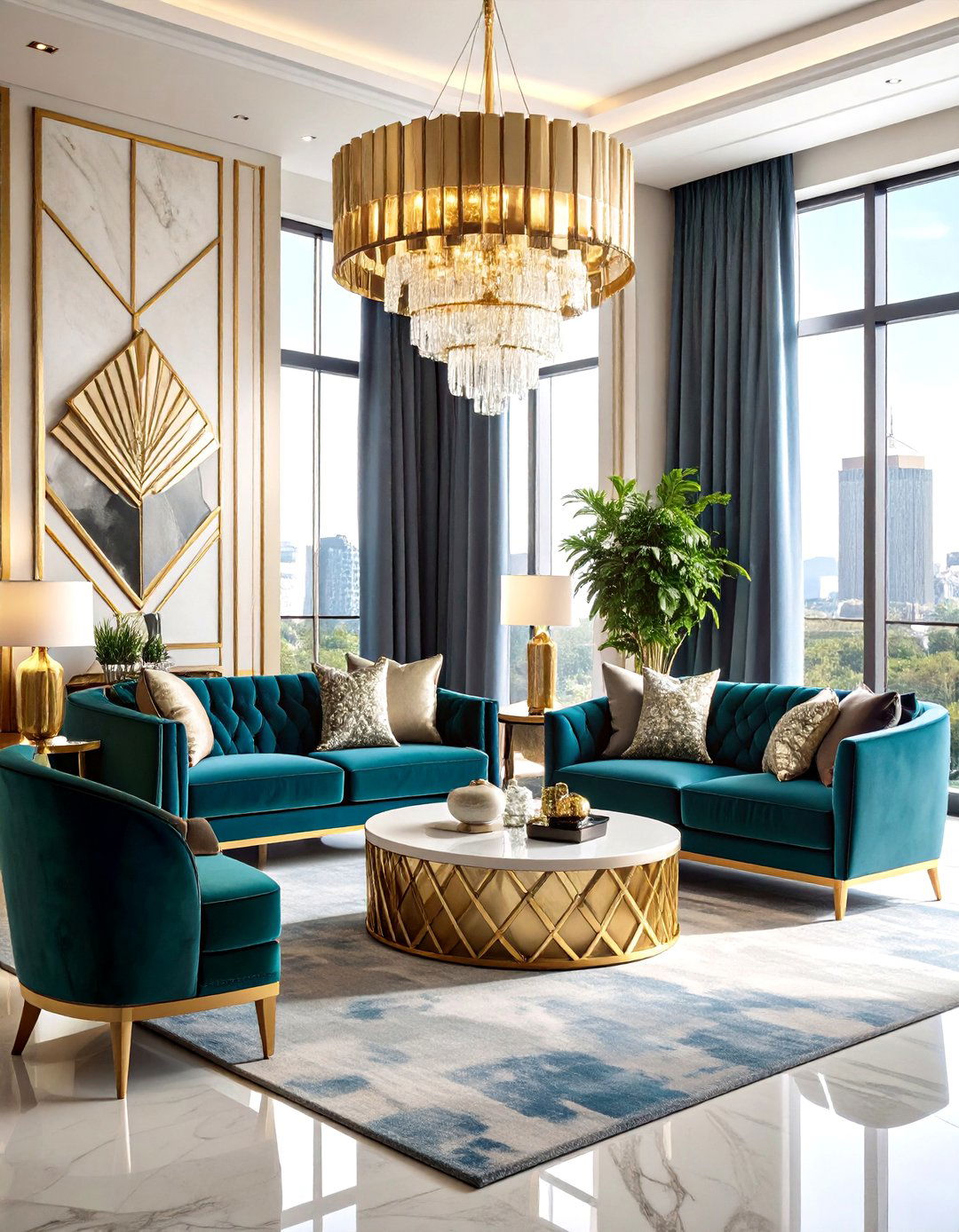 Mediterranean Penthouse Oasis - 20 Penthouse Design Ideas
