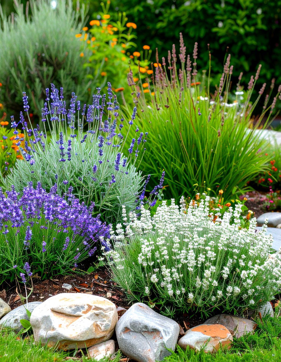 Mediterranean Perennial Flower Bed - 20 Perennial Flower Bed Ideas