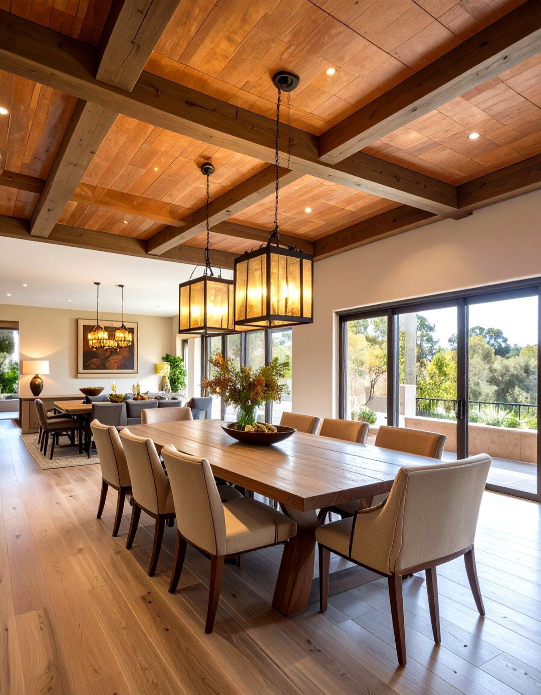 Mediterranean Style Reverse Tray Ceiling - 20 Reverse Tray Ceiling Ideas