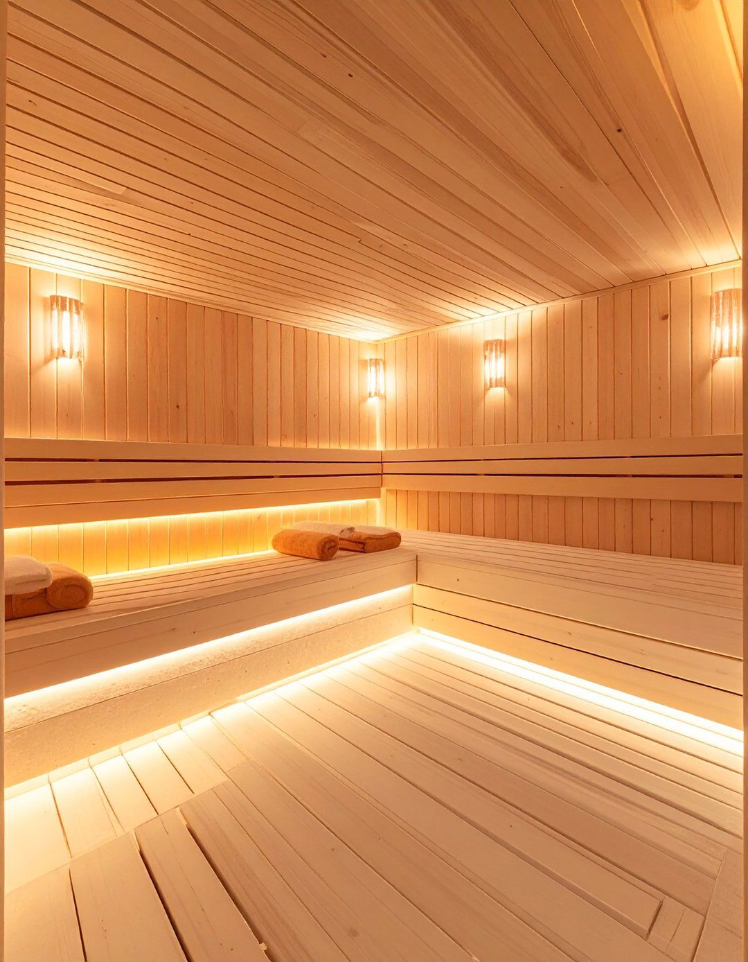 Mediterranean Style - 20 Sauna Room Design Ideas
