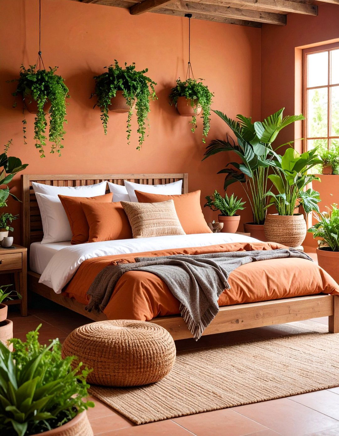 Mediterranean Terracotta Oasis - 20 Terracotta Bedroom Ideas