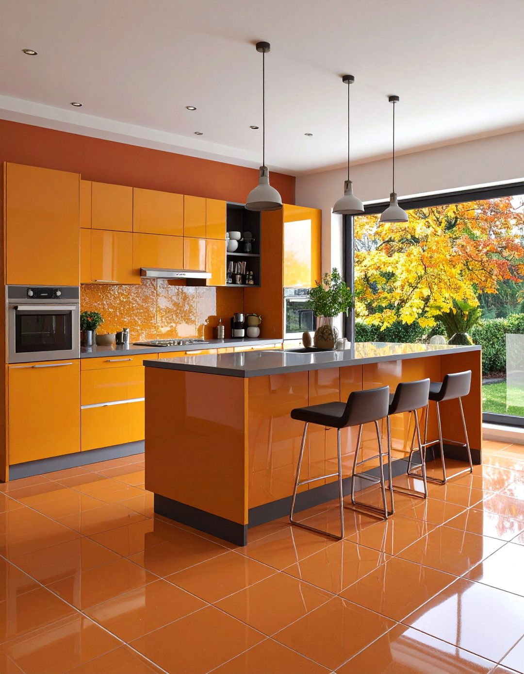 Mediterranean Vibes with Warm Hues - 20 Terracotta Kitchen Floor Ideas