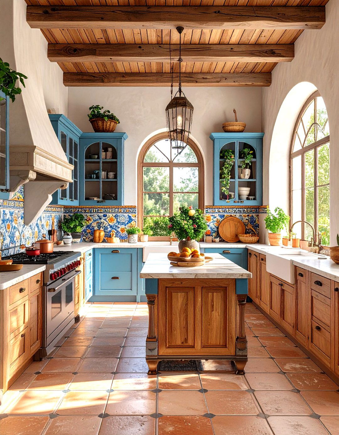 Mediterranean Villa Kitchenette - 20 Kitchenette Ideas