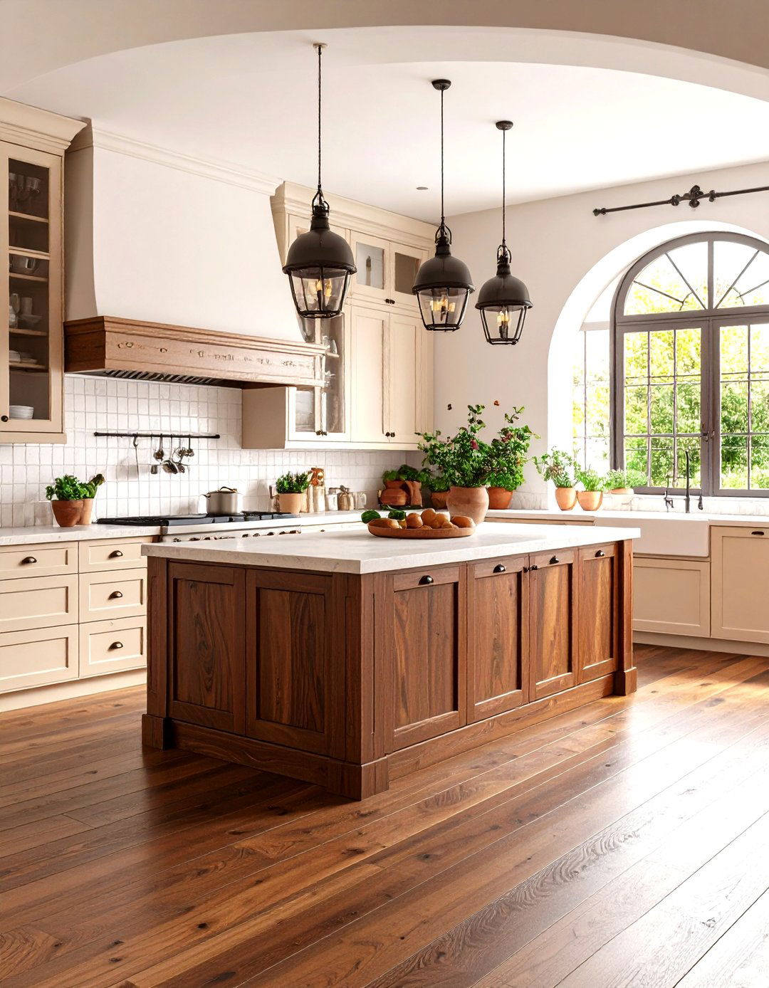 Mediterranean Villa Kitchens With Wood Floors - 20 Kitchens With Wood Floors