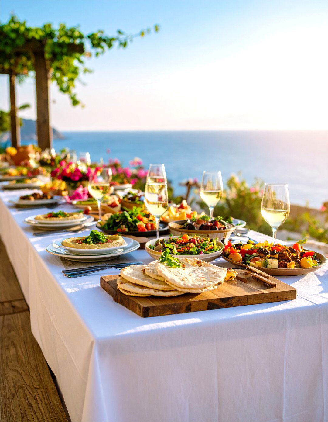 Mediterranean Wedding Food Oasis - 20 Wedding Food Ideas