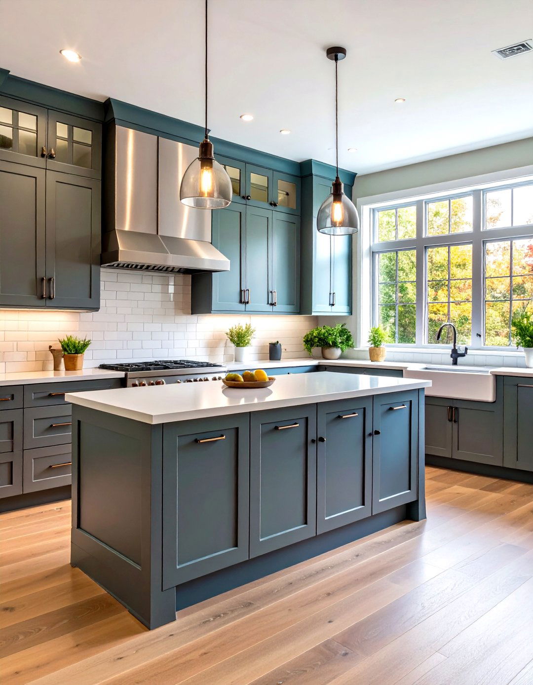Metal Accent Kitchen Wainscoting with Industrial Flair - 20 Kitchen Wainscoting Ideas