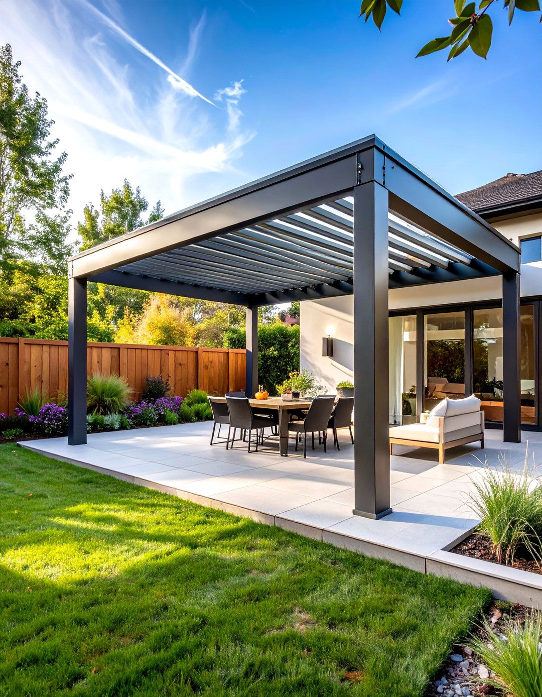 Metal Roofing Pergola Cover - 20 Pergola Cover Ideas