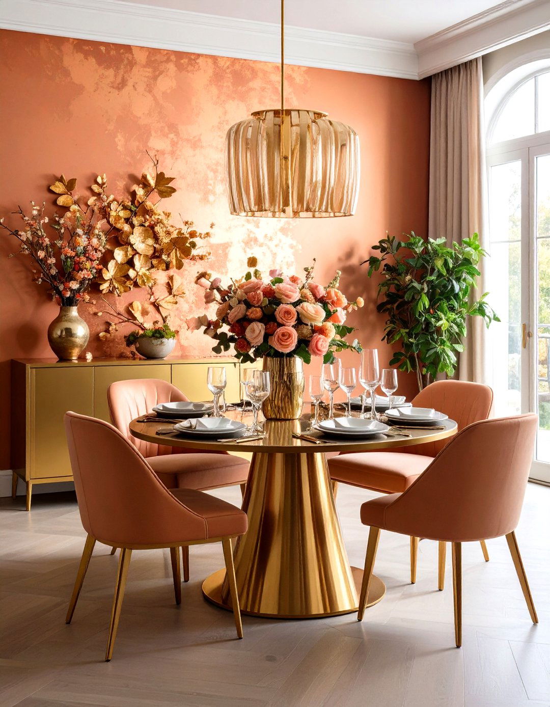 Metallic Accents - 20 Wall Texture Ideas
