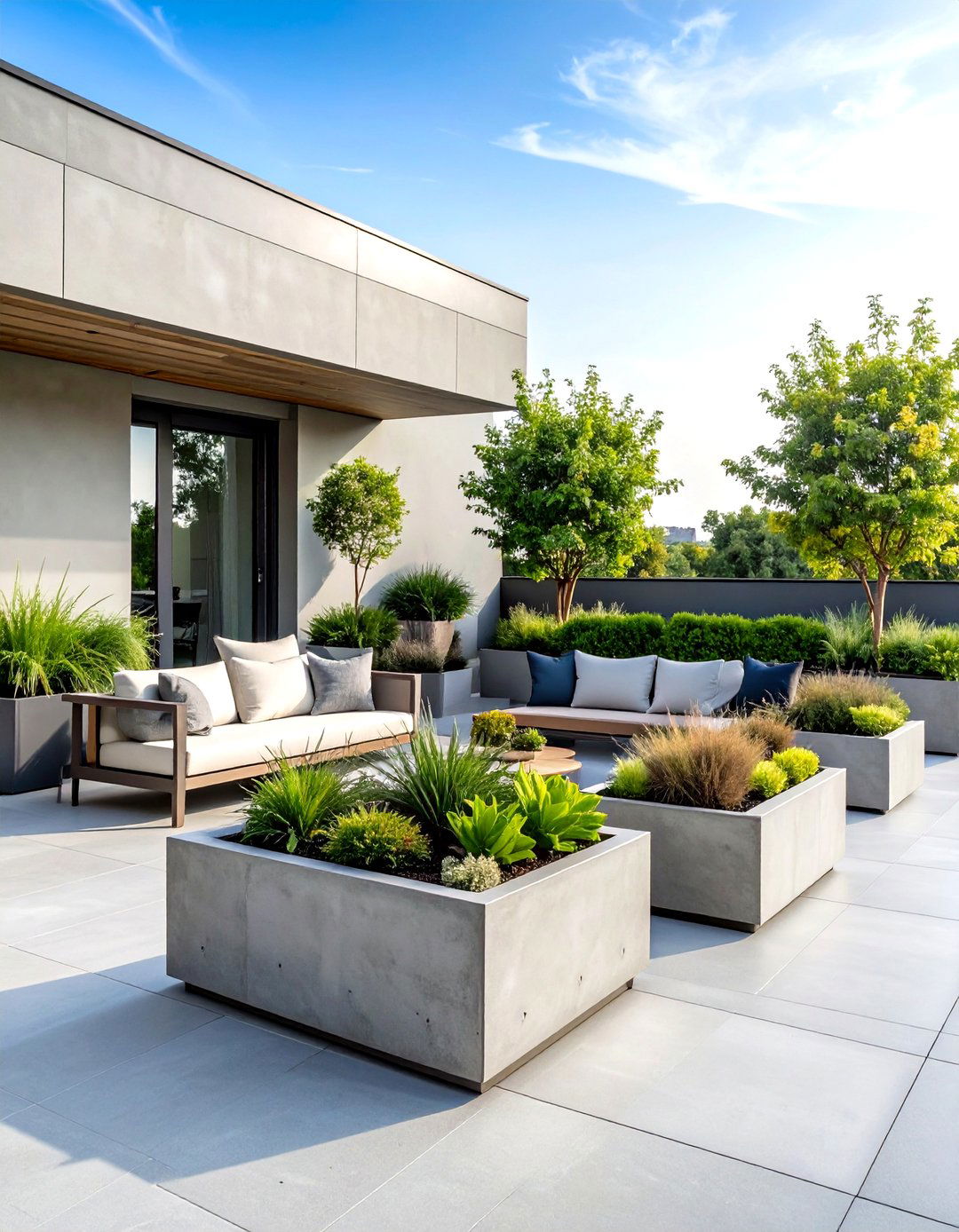 Metro Style Outdoor Terrace Design - 20 Metro Style Interior Design Ideas