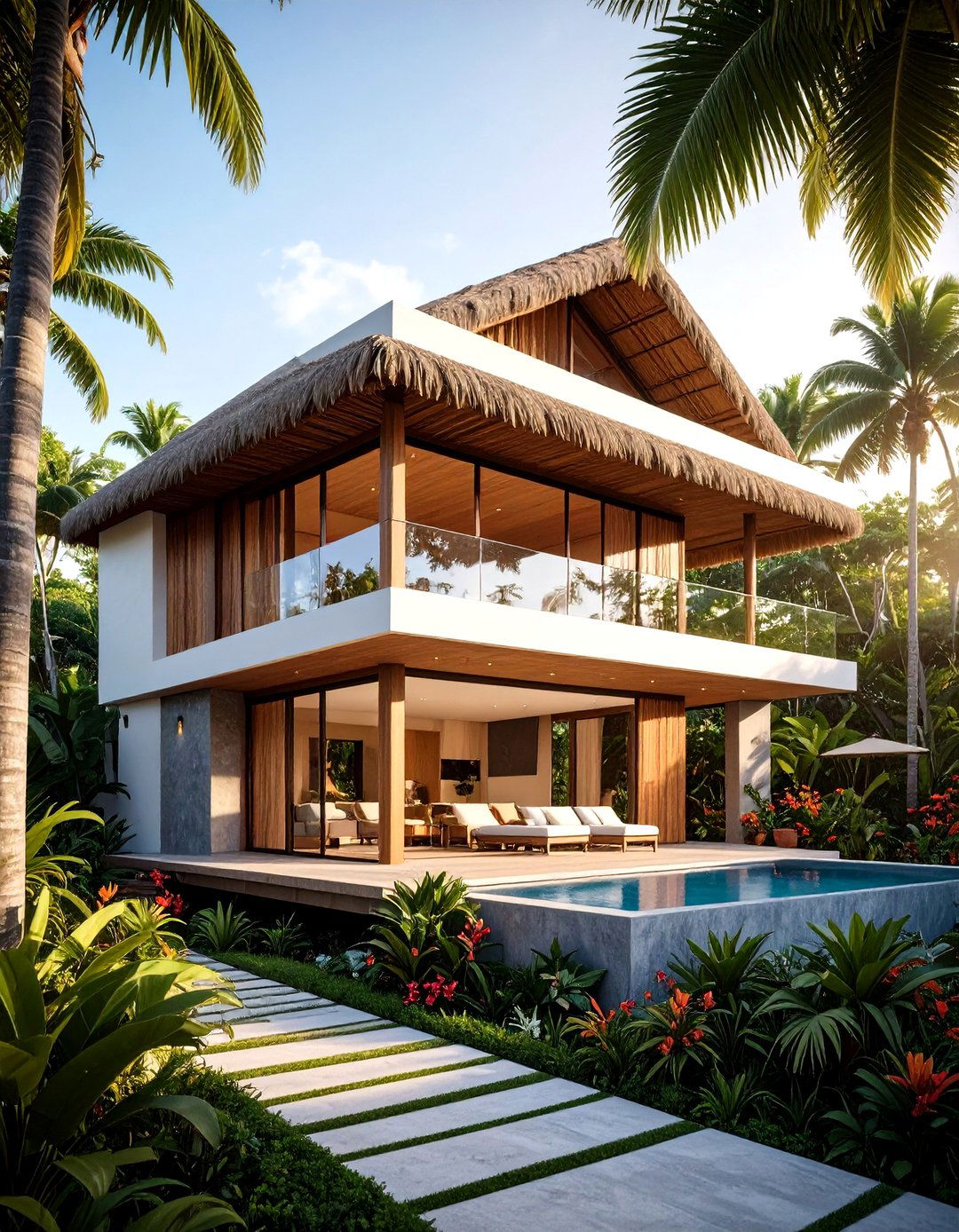 Mexican Tropical House Design - 20 Mexican Style House Design Ideas