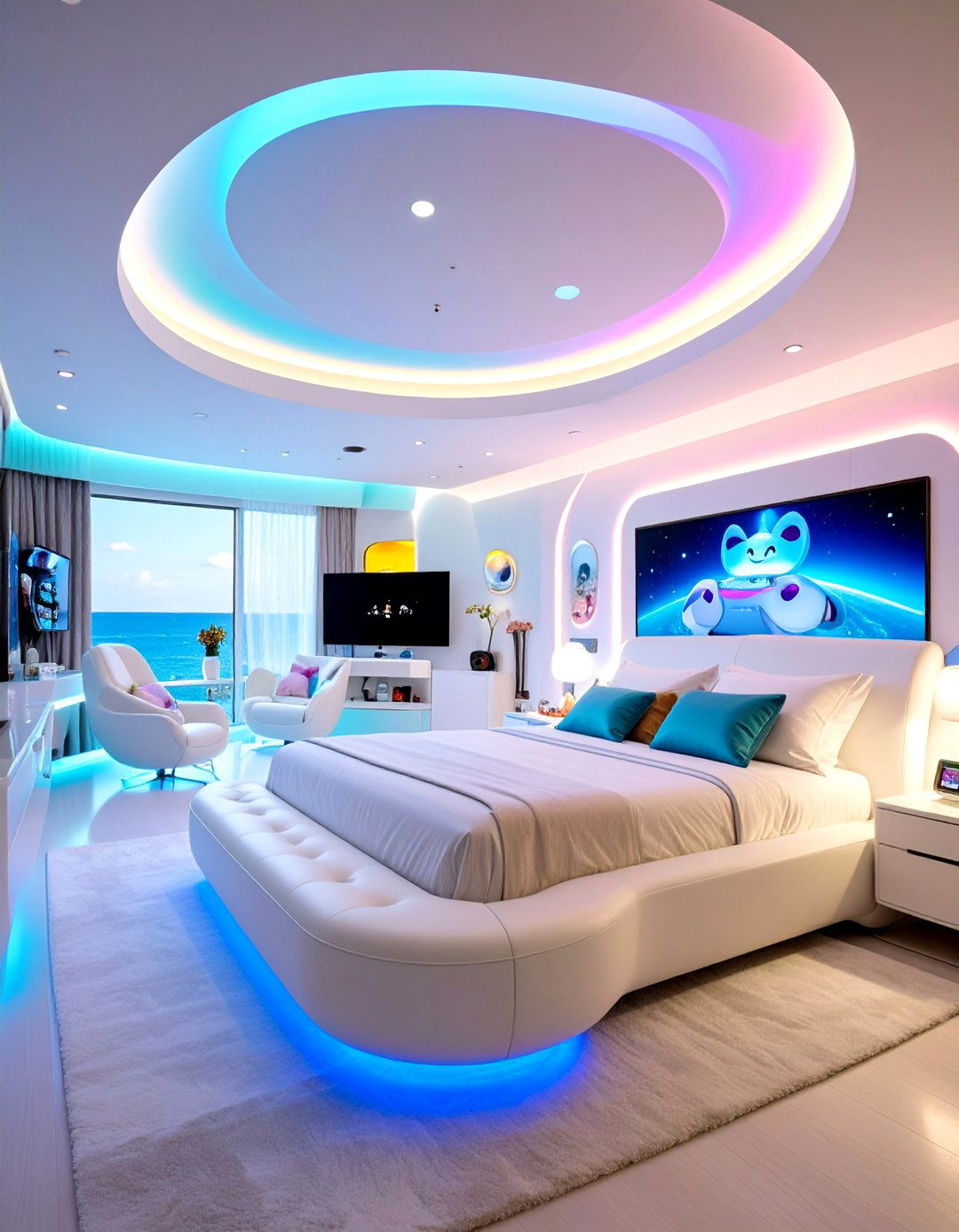 Mickey Mouse Color Changing Smart Room Decor Technology - 20 Mickey Mouse Room Decor Ideas
