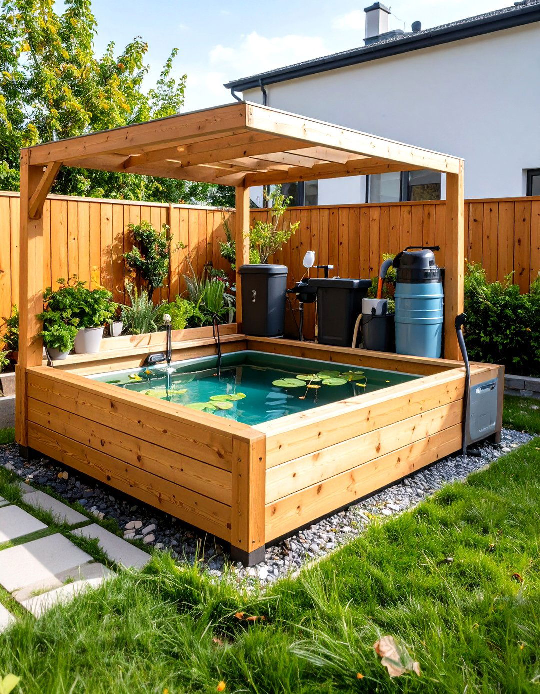 Micro Urban Duck Pond for Compact Spaces - 20 Duck Pond Ideas