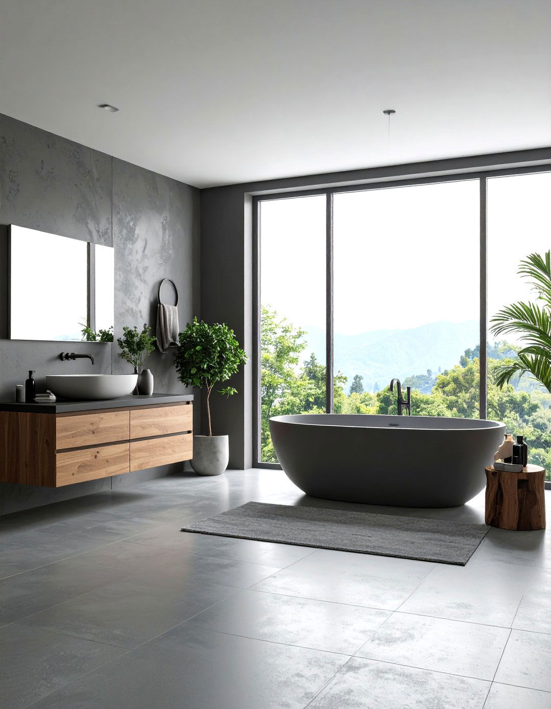 Microcement Finishes - 20 Small Ensuite Design Ideas