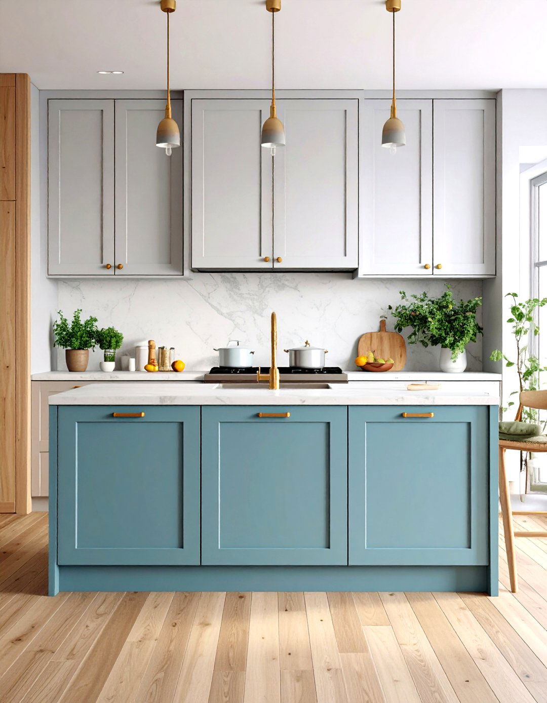 Microcement Kitchen Cabinet Fronts - 20 Microcement Kitchen Ideas