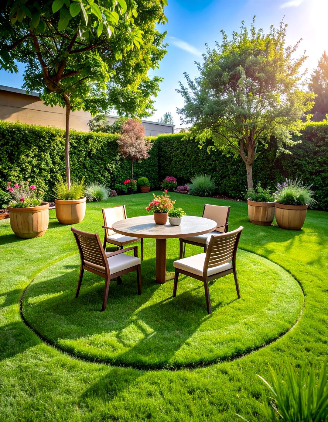 Microclover Pocket Lawn Small Garden - 20 Budget Small Garden Ideas