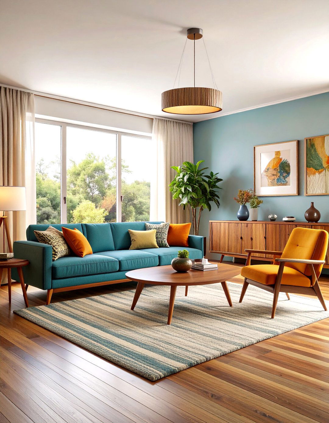 Mid Century Modern Contemporary Interior Design Style - 20 Contemporary Interior Design Style Ideas