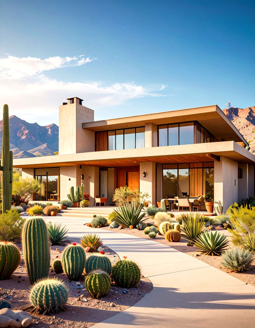 Mid Century Modern Desert Modernist Composition - 20 Mid-Century Modern Exterior Home Ideas