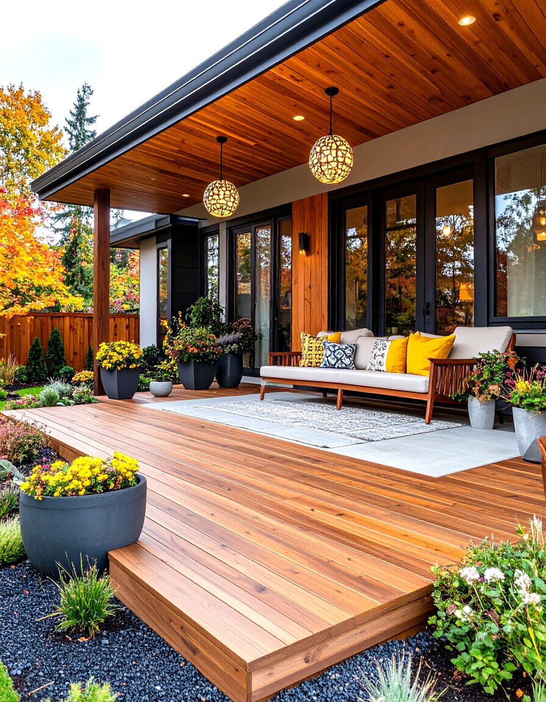 Mid Century Modern Front Porch Revival - 20 Modern Front Porch Ideas