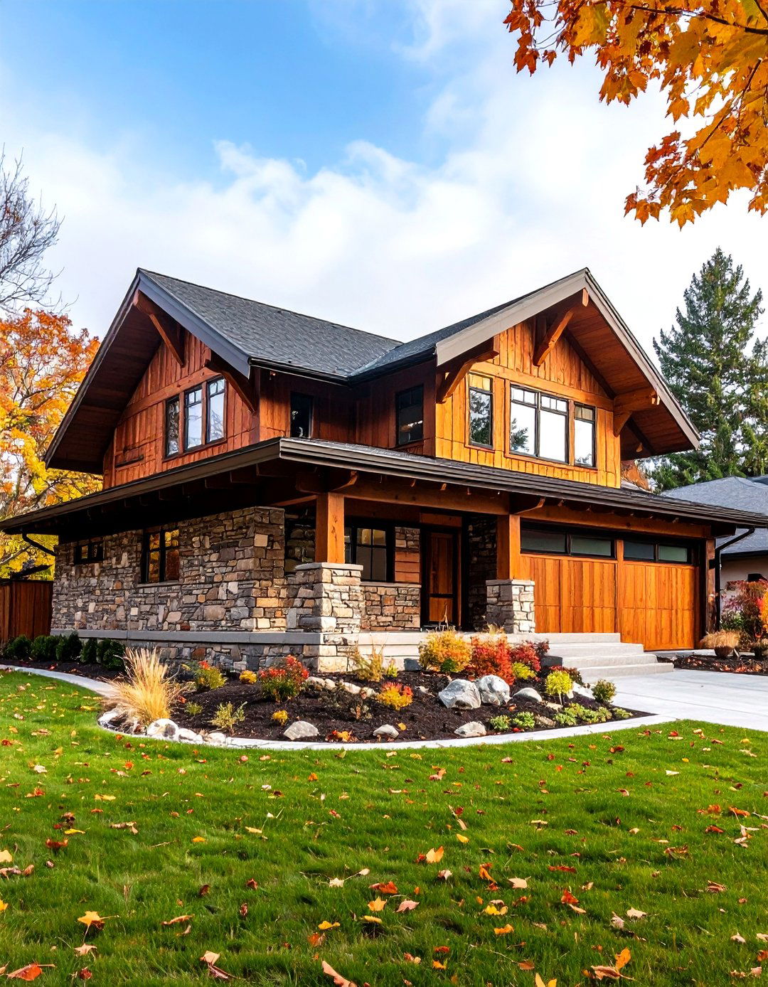 Mid Century Modern Gable Roof Ranch Expression - 20 Mid-Century Modern Exterior Home Ideas