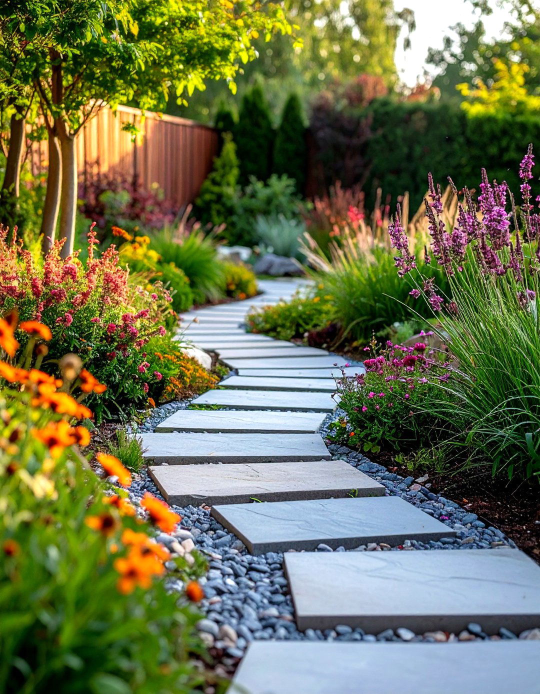 Mid Century Modern Landscaping Pathway and Circulation Garden - 20 Mid-century Modern Landscaping Ideas