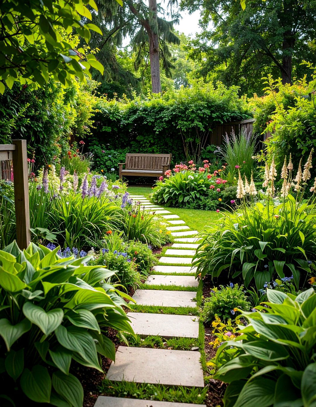 Mid Century Modern Landscaping Shade Garden Retreat - 20 Mid-century Modern Landscaping Ideas