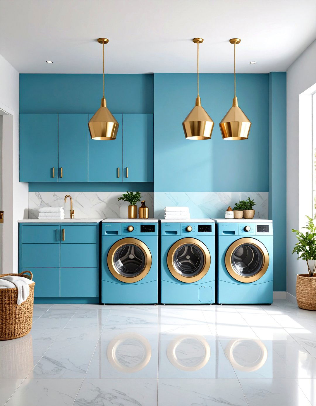 Mid Century Modern Laundry Room Lighting Revival - 20 Laundry Room Lighting Ideas
