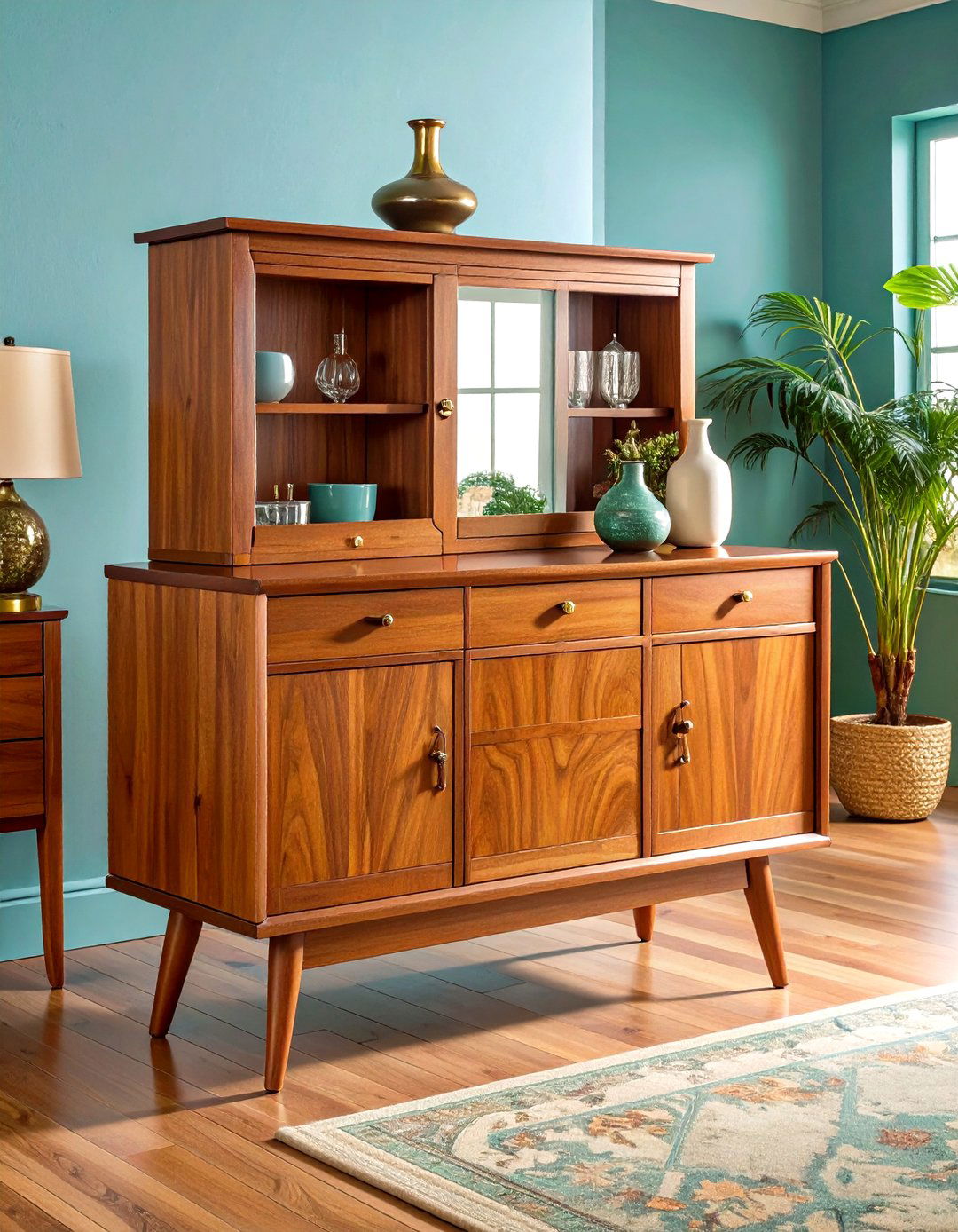 Mid Century Modern Mini Bar Cabinet - 20 Mini Bar Ideas
