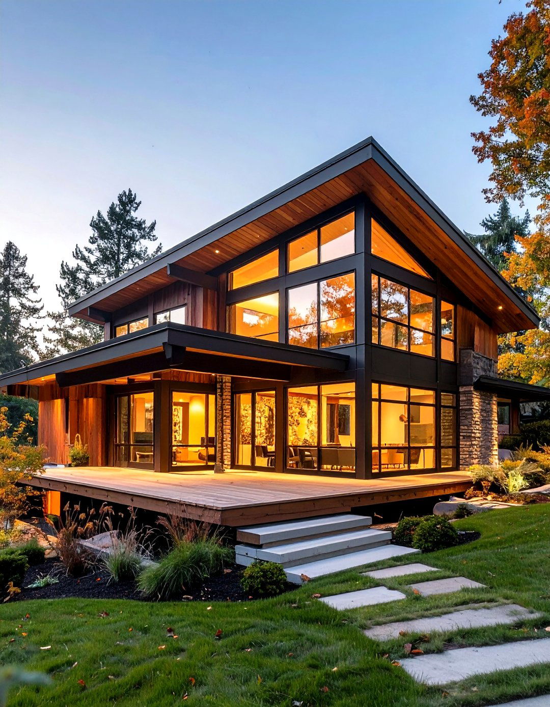 Mid Century Modern Post and Beam Structural Expression - 20 Mid-Century Modern Exterior Home Ideas