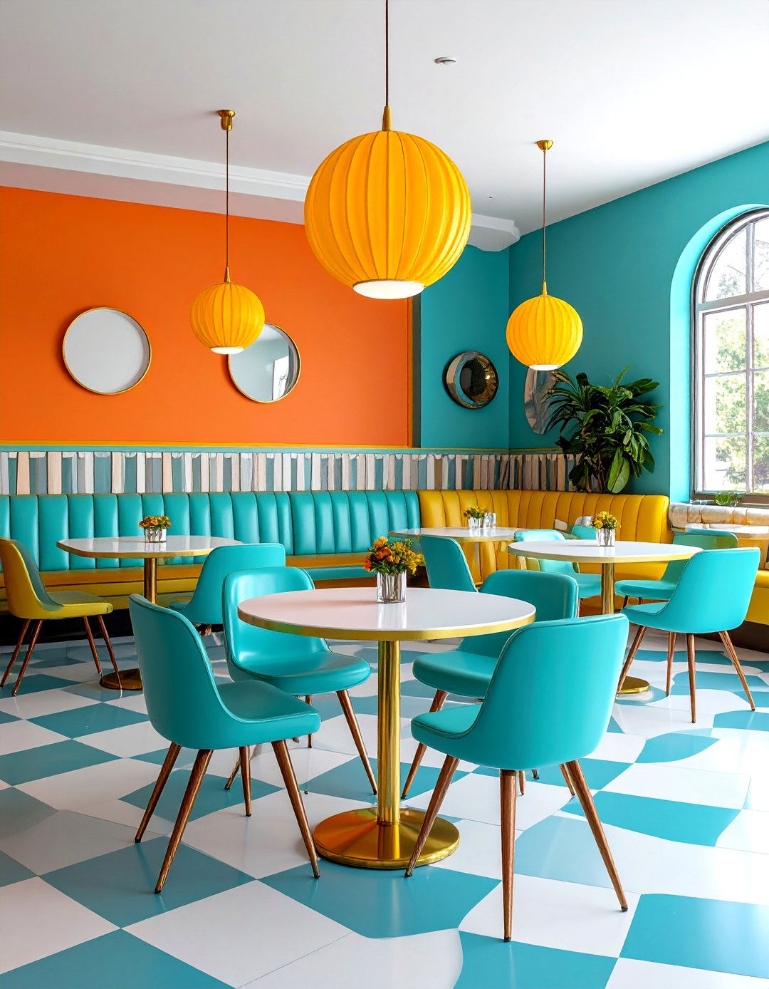 Mid Century Modern Restaurant Interior Design - 20 Restaurant Interior Design Ideas