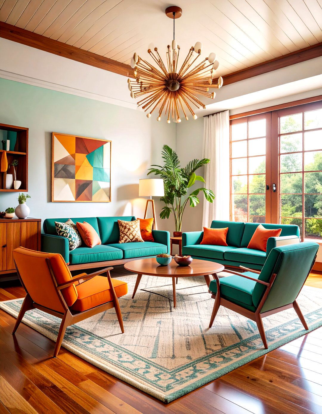 Mid Century Modern Townhouse Style - 20 Townhouse Interior Design Ideas