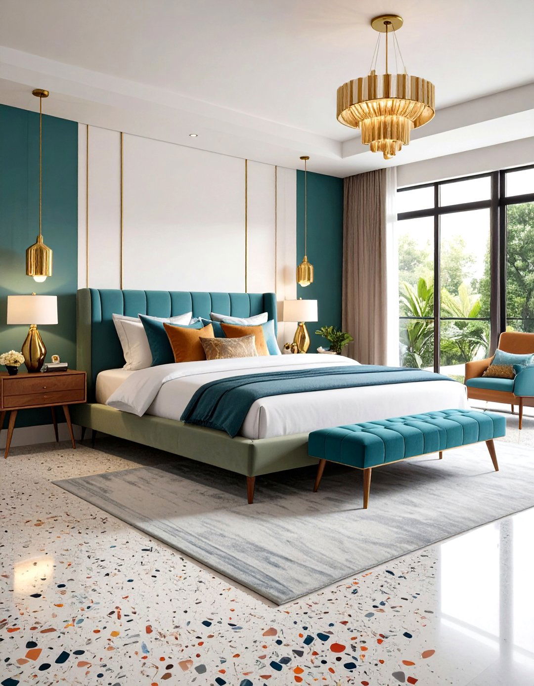 Midcentury Modern Bedroom with Danish Modern Furniture and Minimalist Aesthetics - 20 Midcentury Modern Bedroom Decorating Ideas