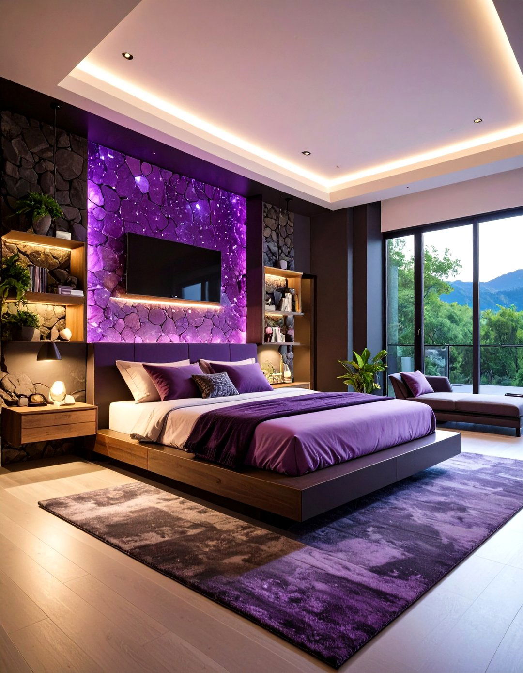 Minecraft End Dimension Bedroom Style - 20 Minecraft Themed Bedroom Ideas