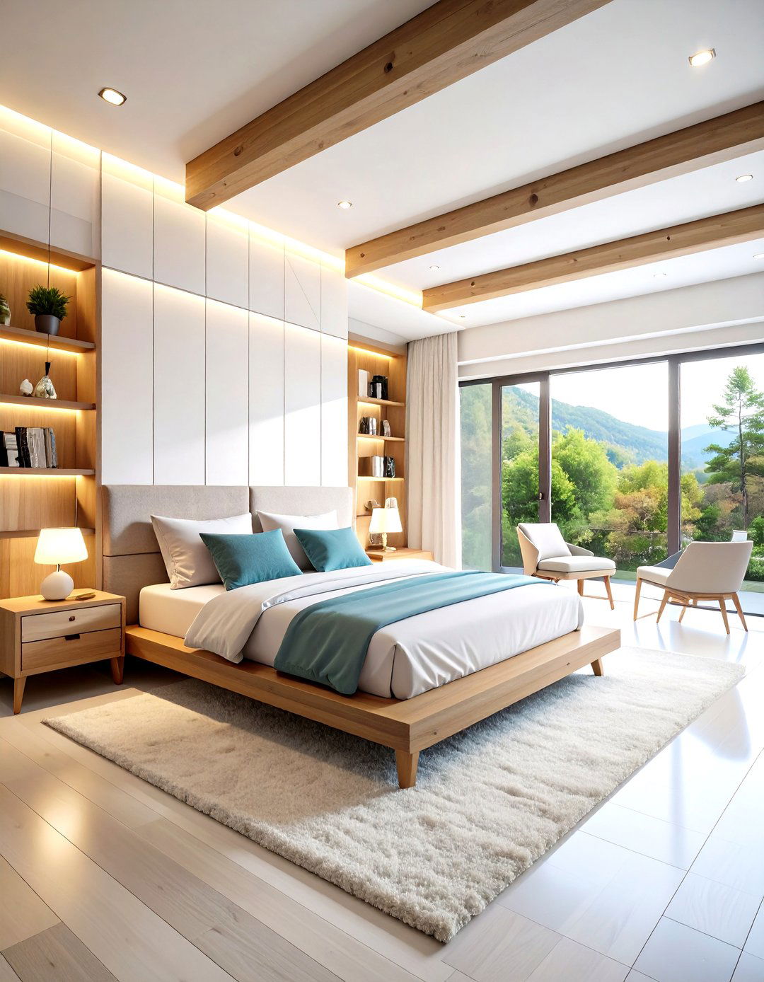 Minecraft Modern Quartz Mansion Bedroom - 20 Minecraft Themed Bedroom Ideas