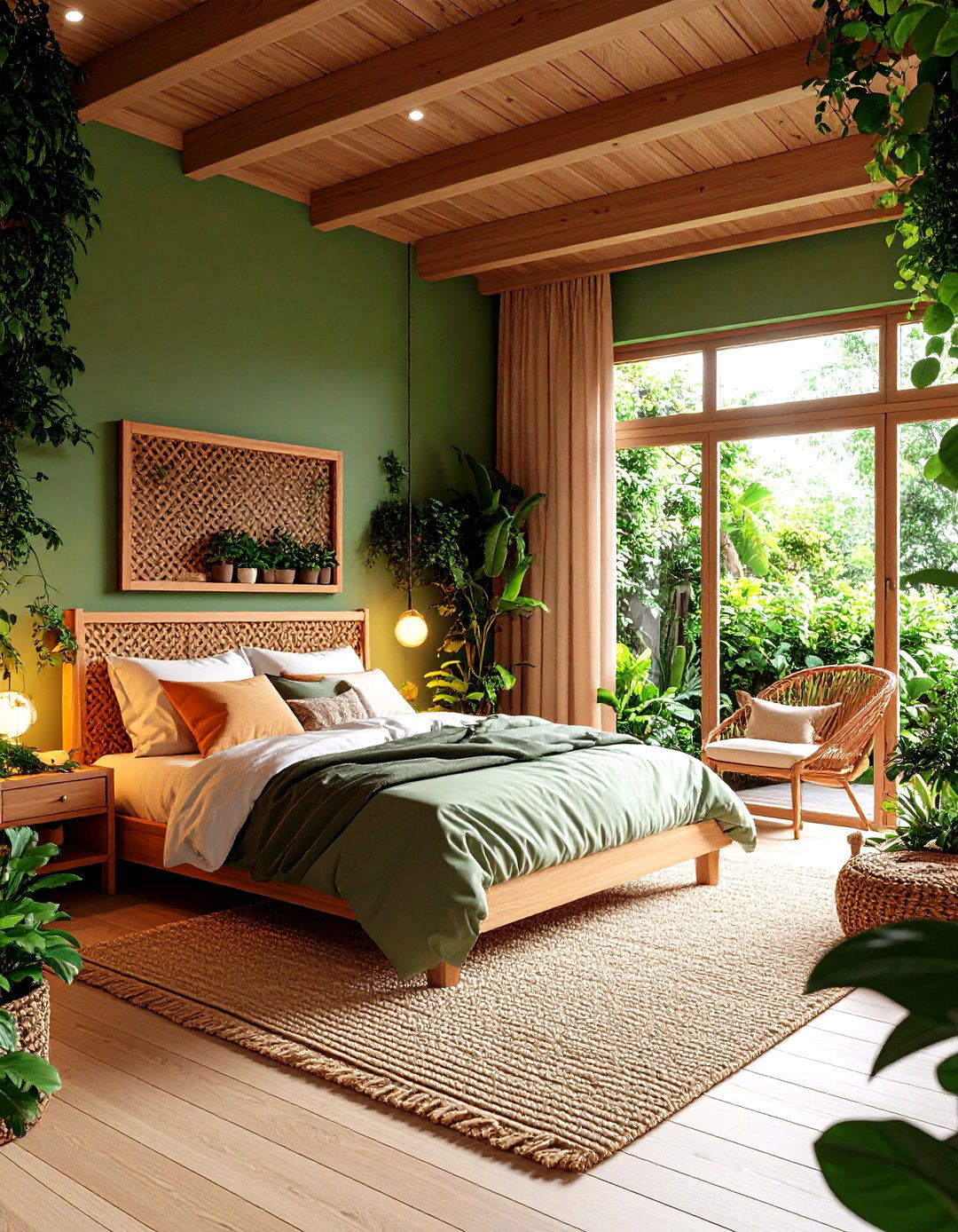 Minecraft Peaceful Garden Bedroom Style - 20 Minecraft Themed Bedroom Ideas