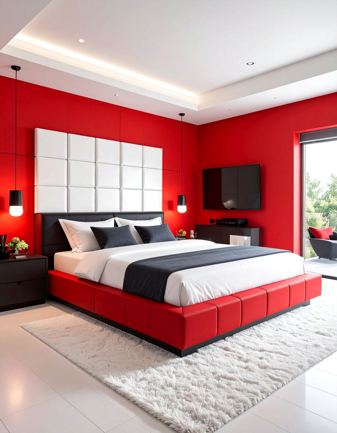 Minecraft TNT Explosion Bedroom Style - 20 Minecraft Themed Bedroom Ideas