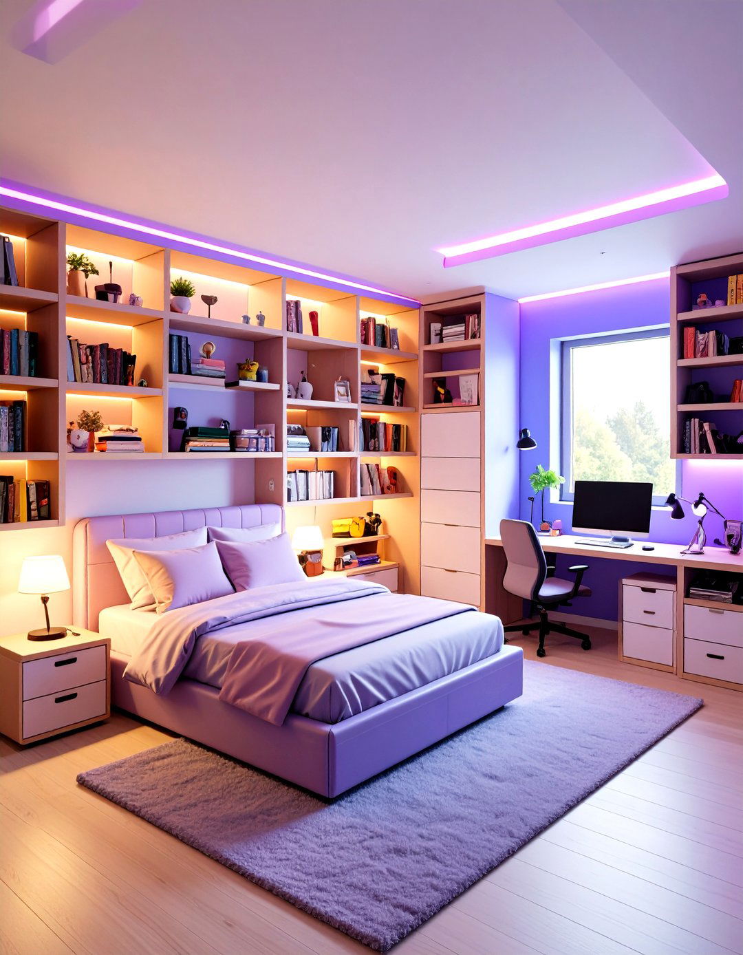 Minecraft Village Librarian Bedroom Design - 20 Minecraft Themed Bedroom Ideas