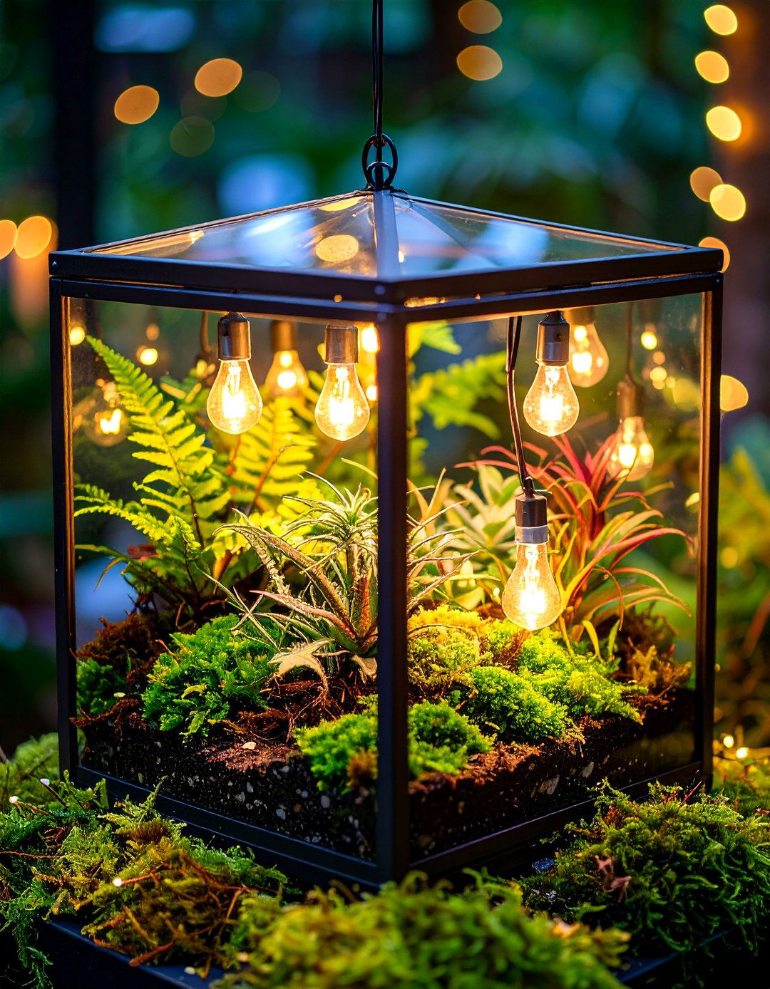 Mini Hanging Terrarium - 20 Terrarium Ideas