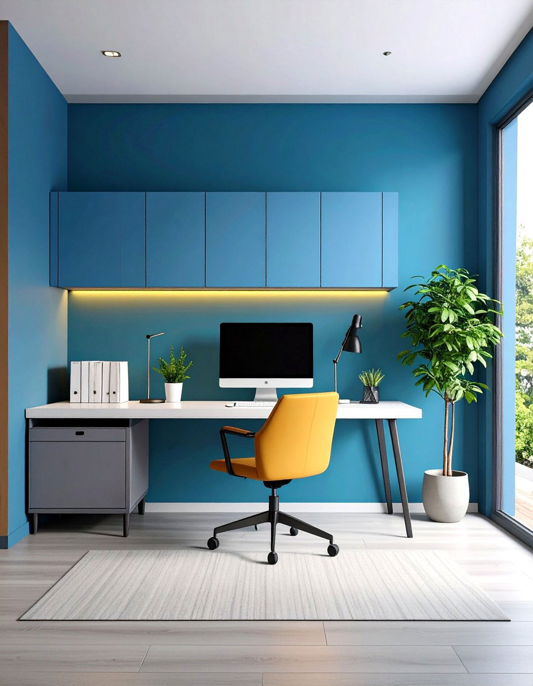Mini Home Office - 20 Stair Landing Ideas