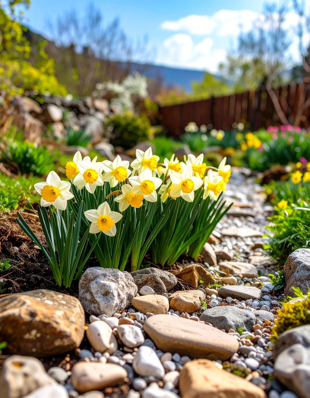 Miniature Daffodil Rock Garden Jewels - 20 Daffodil Garden Ideas